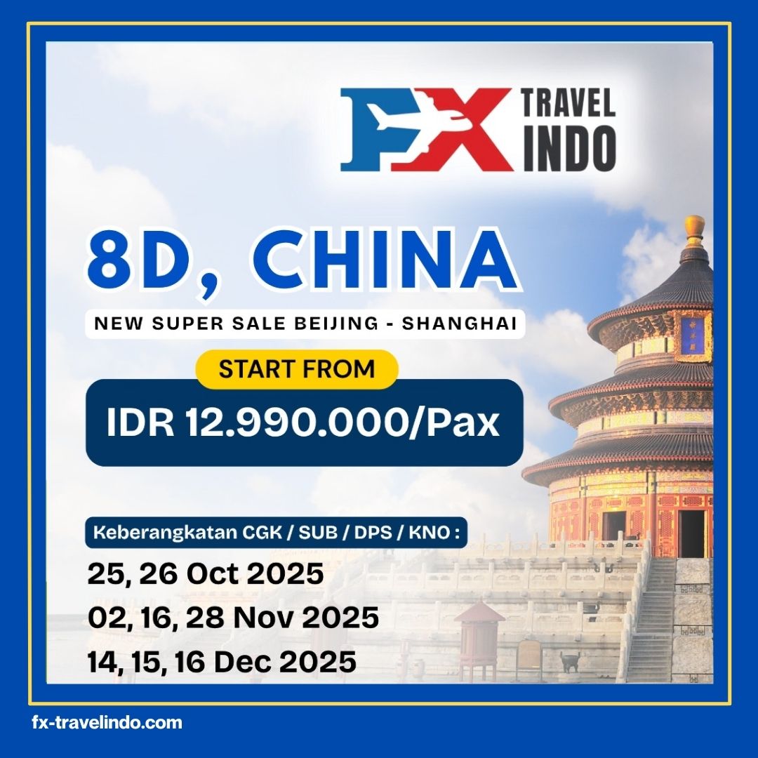 Tour China Murah 2025