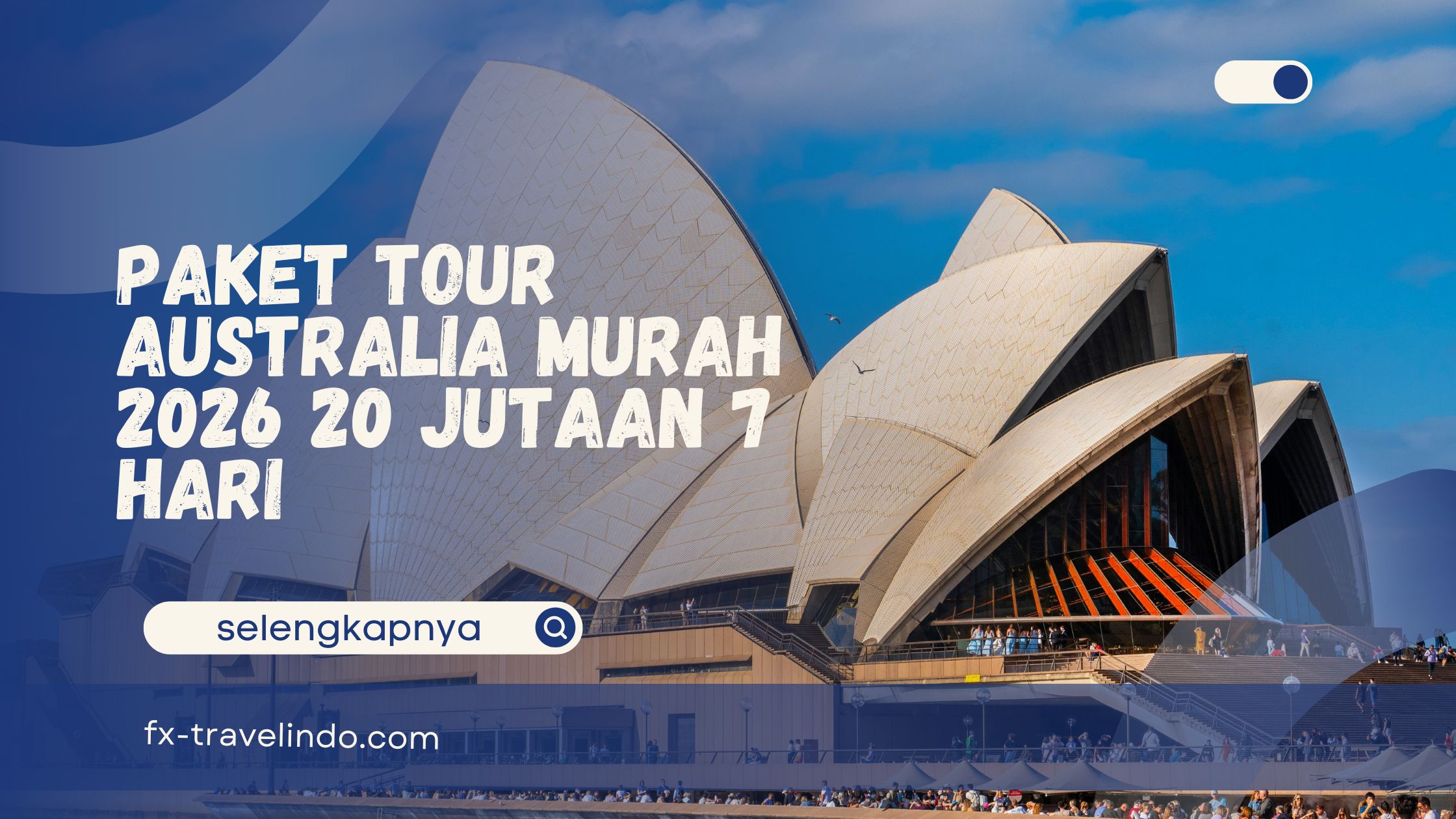 Tour Australia Murah