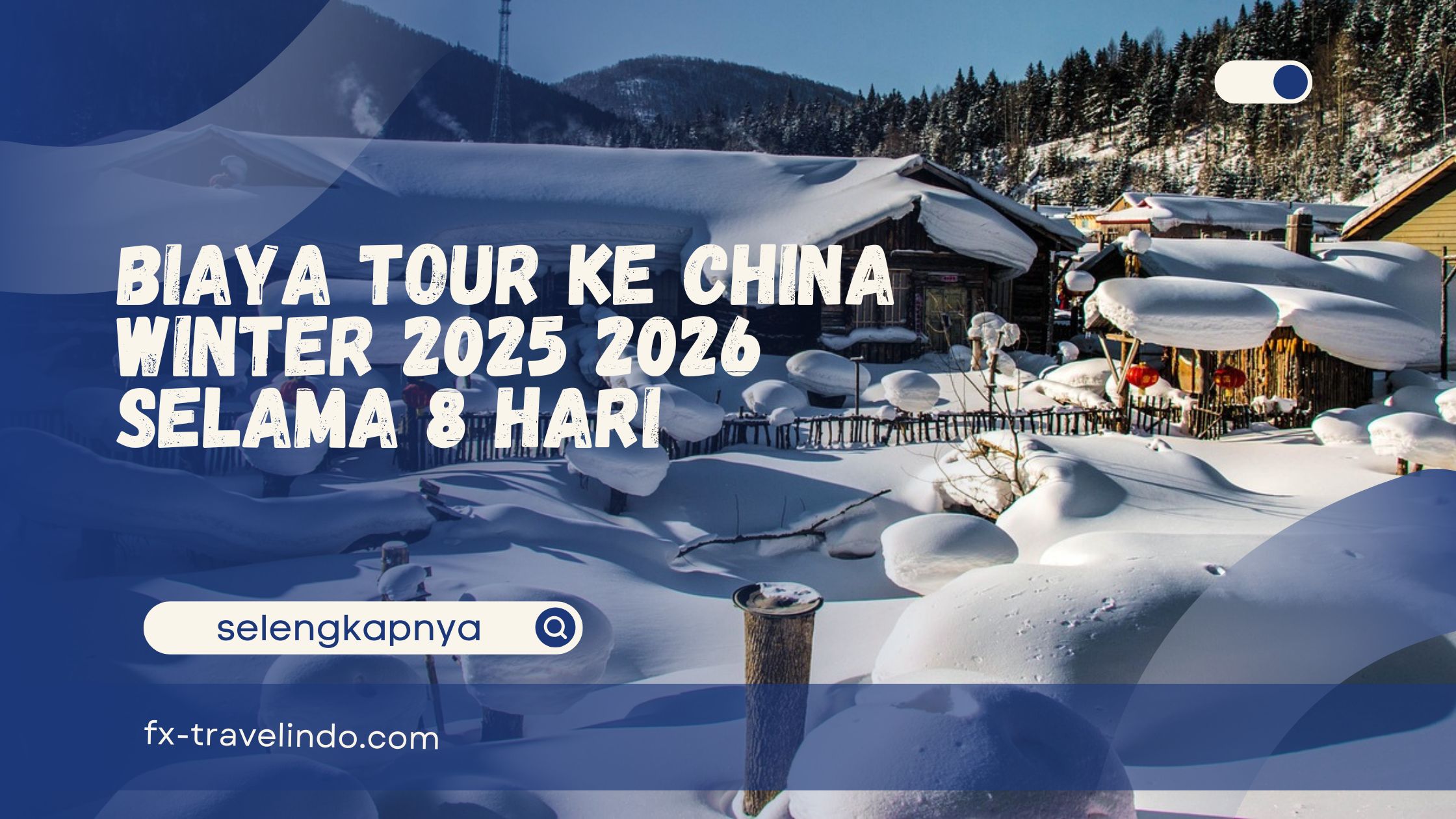Biaya Tour ke China