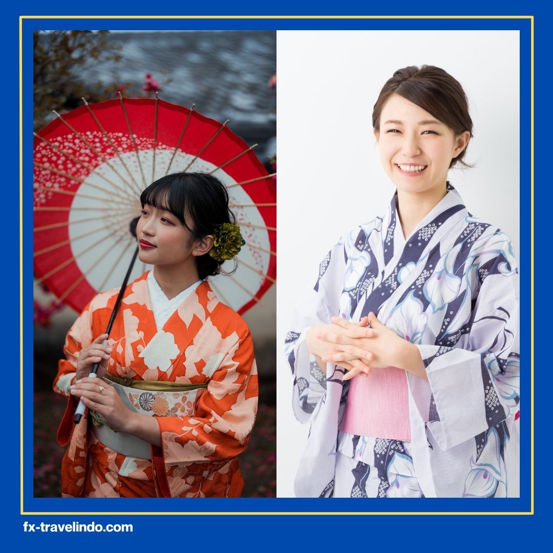 Kimono dan Yukata Apakah Sama