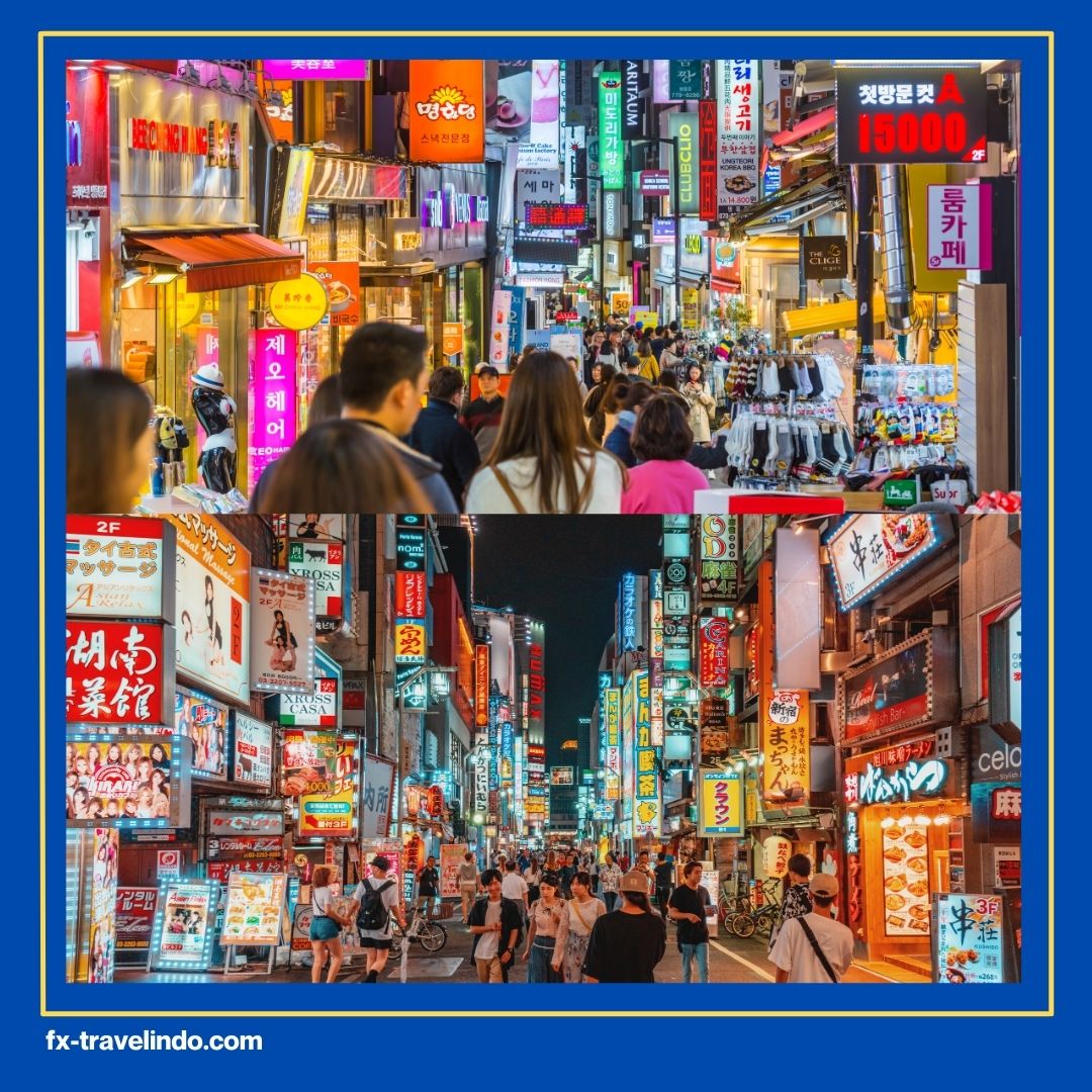 liburan ke Korea atau Jepang