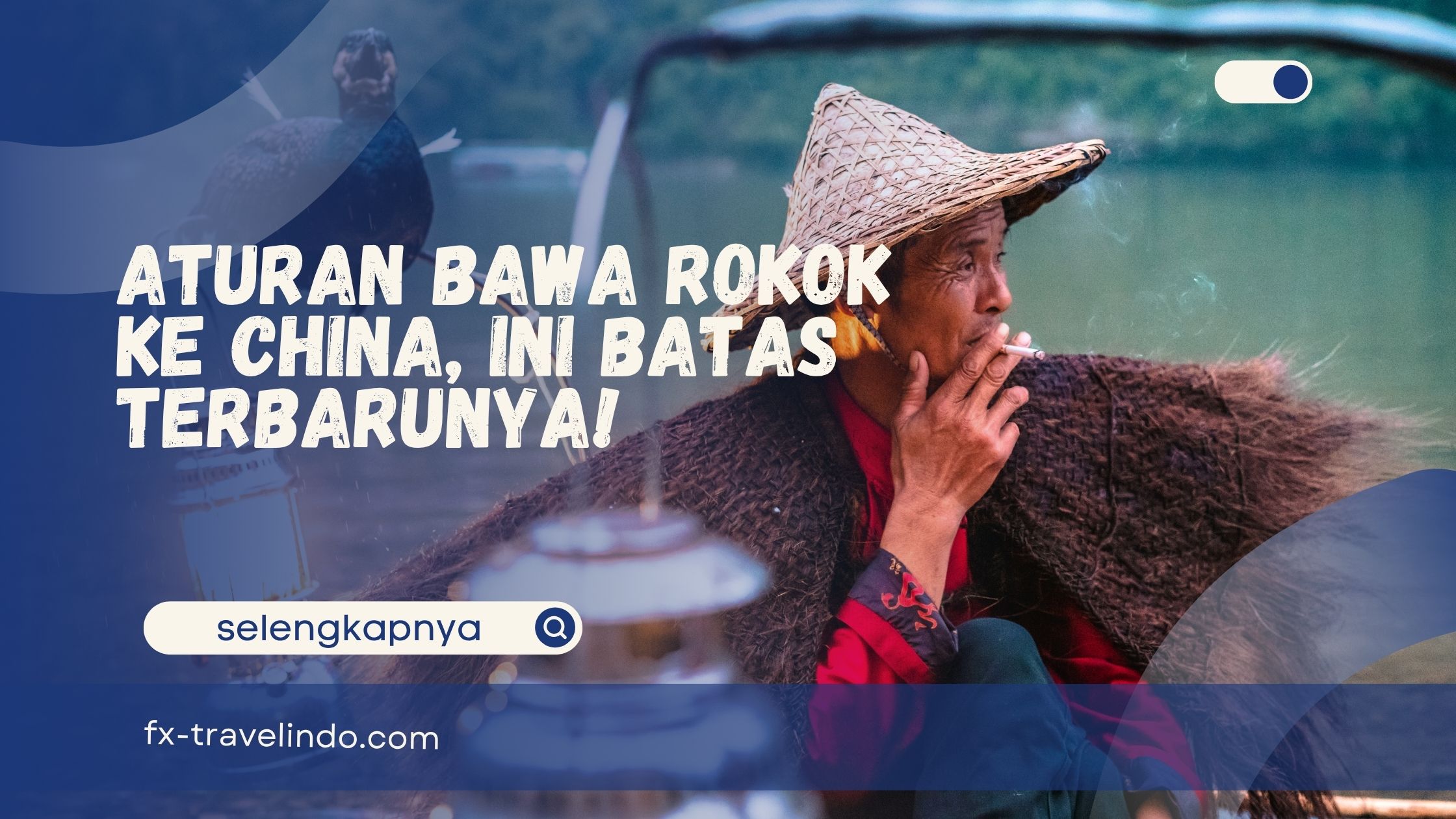 aturan bawa rokok ke China