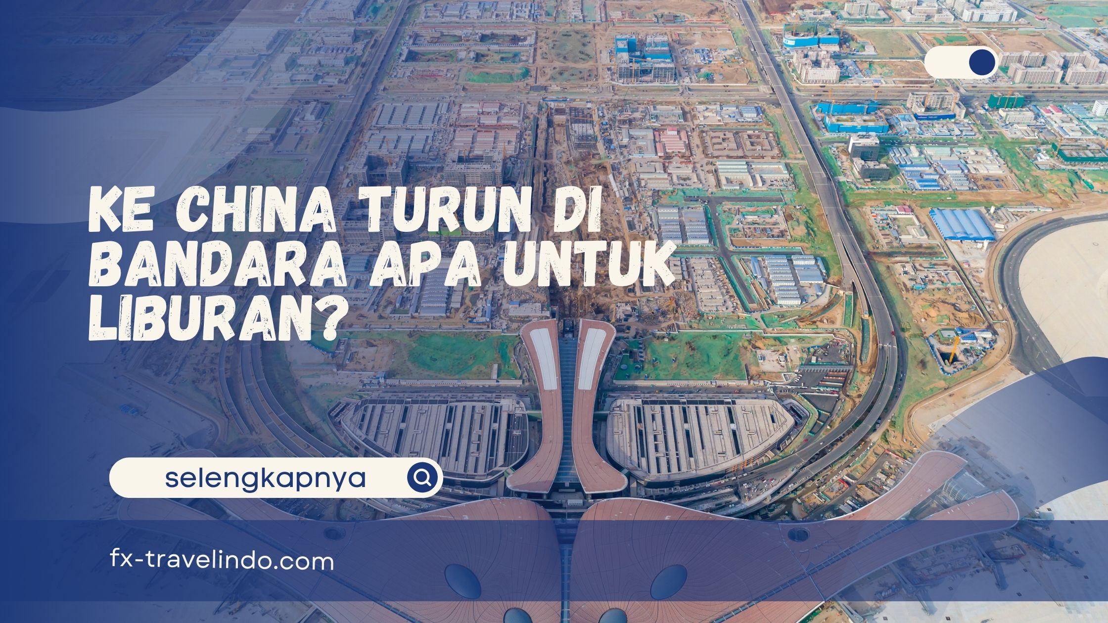 Ke China Turun di Bandara Apa