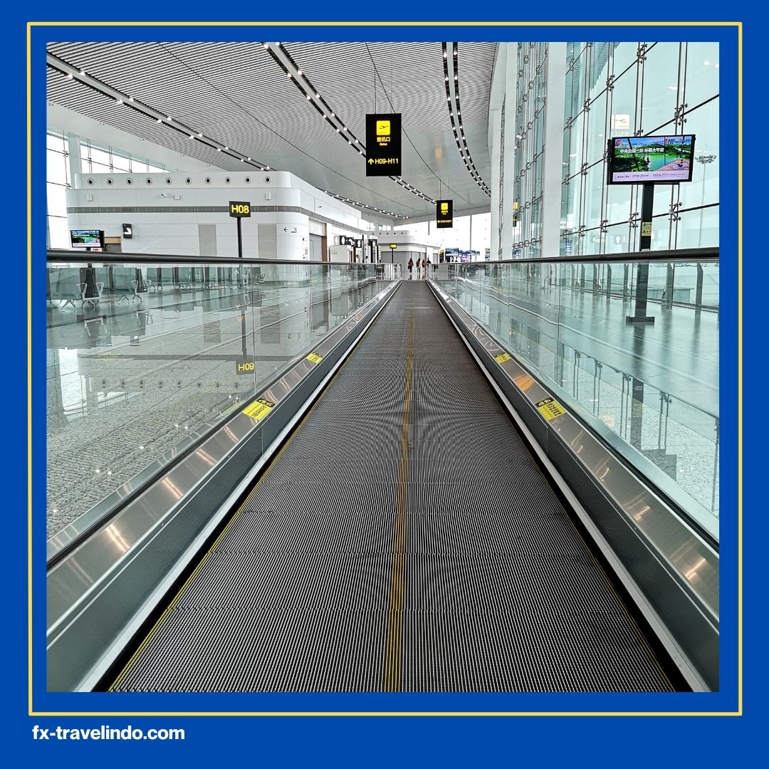 Ke China Turun di Bandara Apa